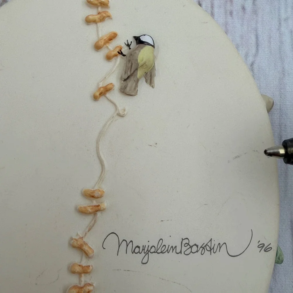 Hallmark Marjolein Bastin 1996 Rooster Christmas Tree Ornament Nature Sketchbook